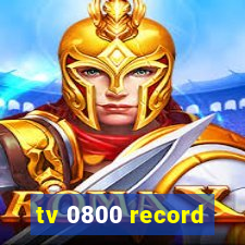 tv 0800 record